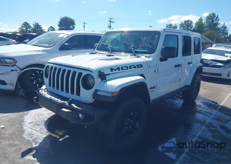 2019 Jeep Wrangler Unlimited Moab 4X4 из США, поврежденный, VIN 1C4HJXEG4KW614032
